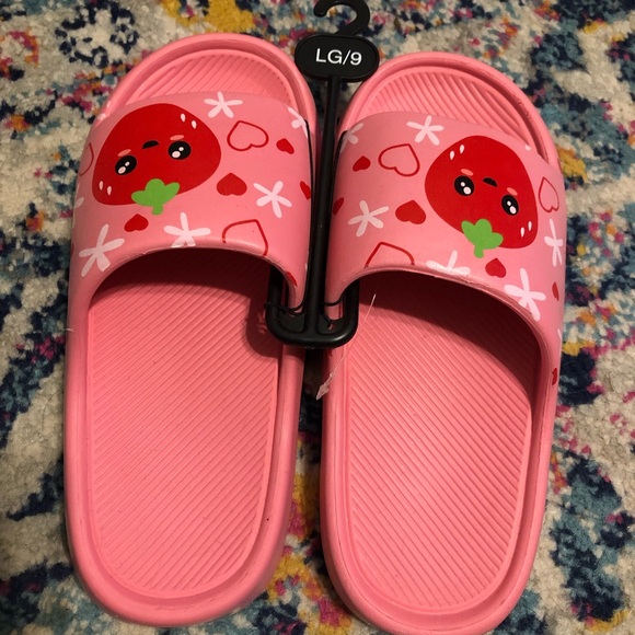 Pink Strawberry Slides - Picture 2 of 4